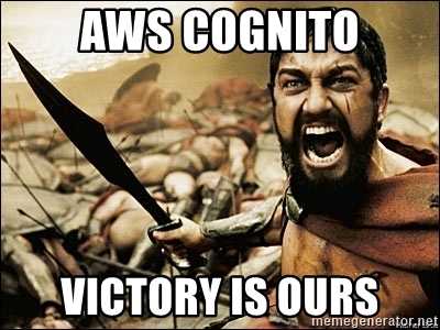 AWS Cognito Auth Mock