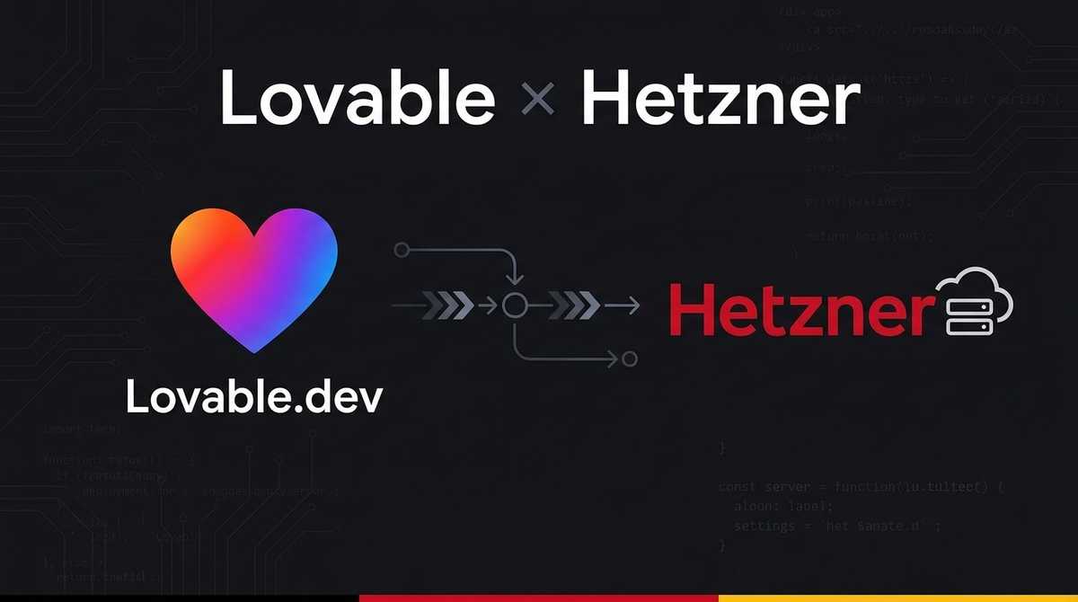 Built with Lovable? Host Prod in Germany & DACH on Hetzner