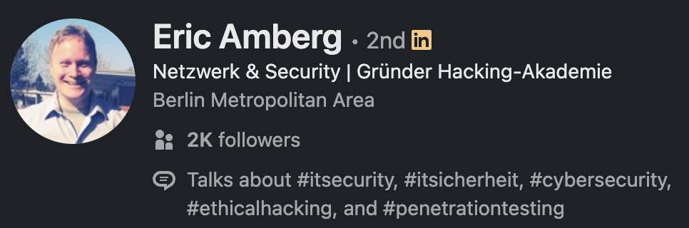 Eric Amberg